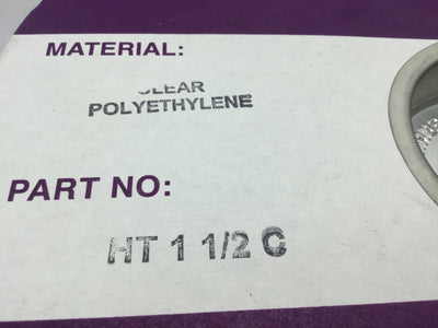 New – Open box Heli-Tube HT11/2C Spiral Wrap Cord Cable Conduit Polyethylene ~15ft OD 1.5