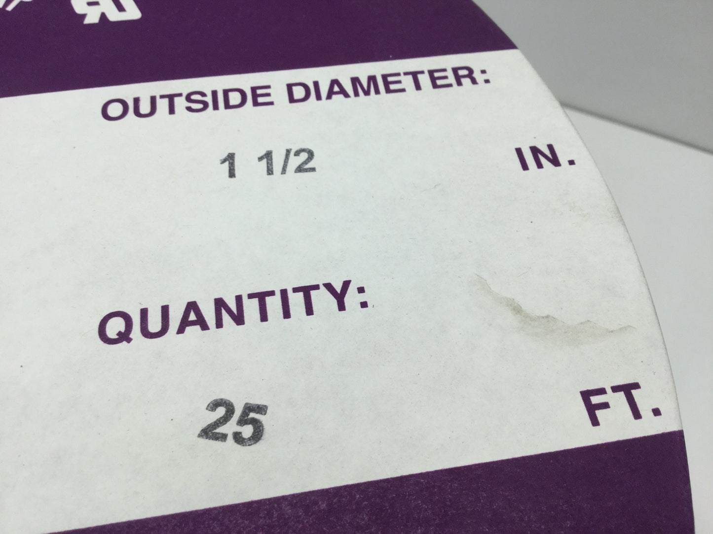 New – Open box Heli-Tube HT11/2C Spiral Wrap Cord Cable Conduit Polyethylene ~15ft OD 1.5