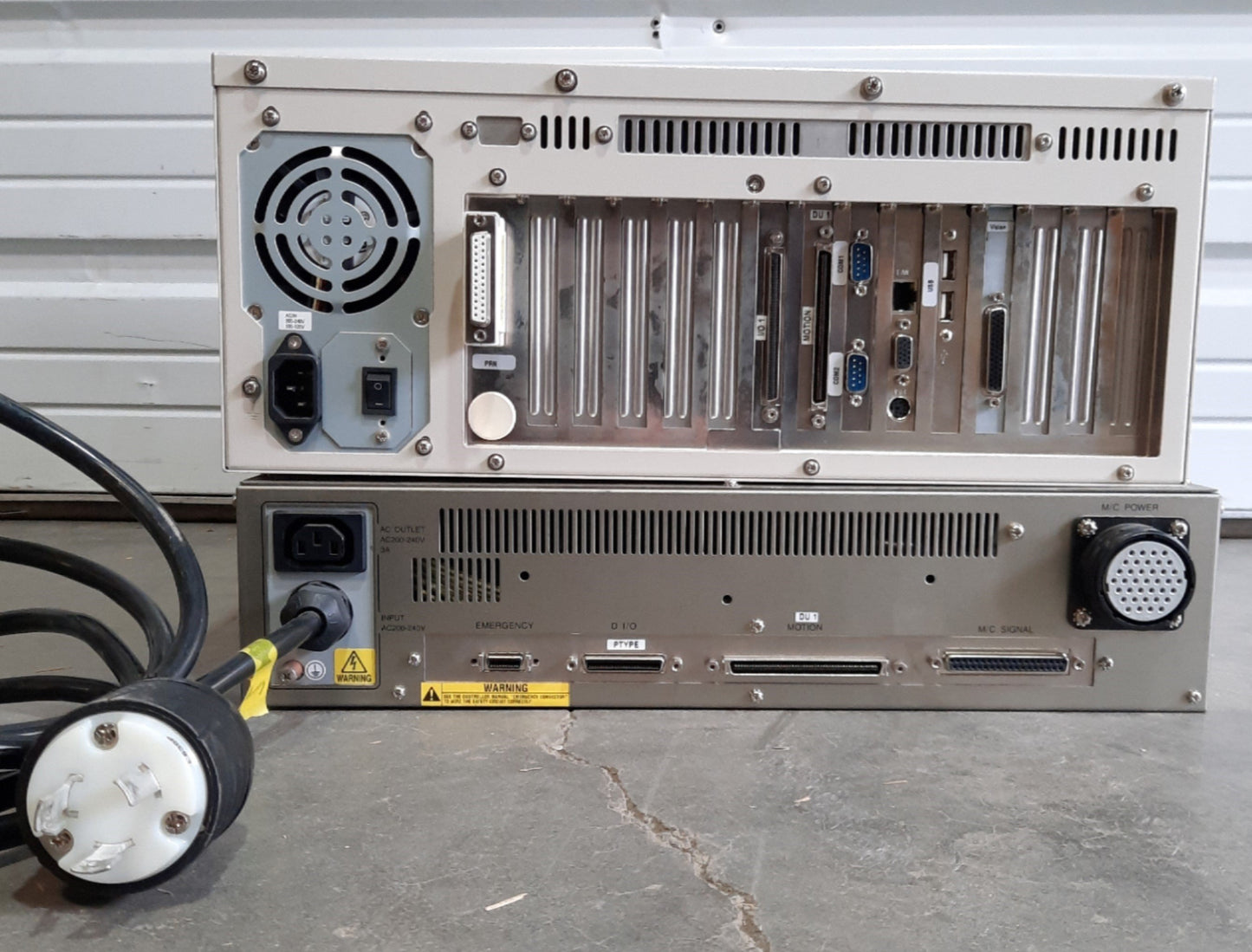 Used EPSON PS3-AS00 RC520 DU6 6-Axis Robot 3kg Load 949mm Reach 230VAC SPEL+/Vision