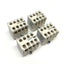 Used Lot of 4 Schneider LA1KN13 TeSys Auxiliary Contact Blocks 1NO-3NC, 10A 600VAC