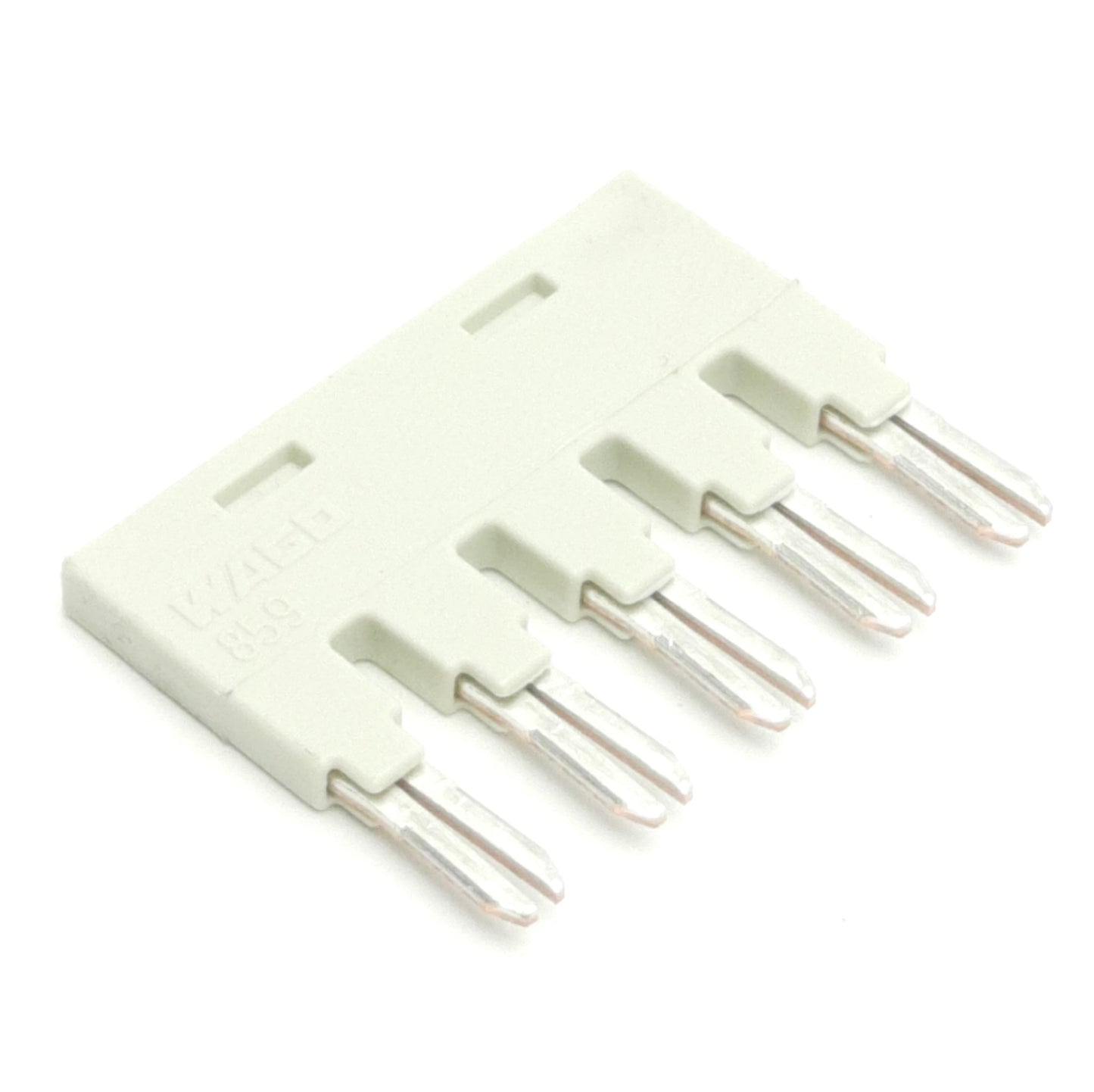 Used Lot of 40 Wago 859-405 51131381 Plug-In Jumper Bar, 5-Position, 18A Rating
