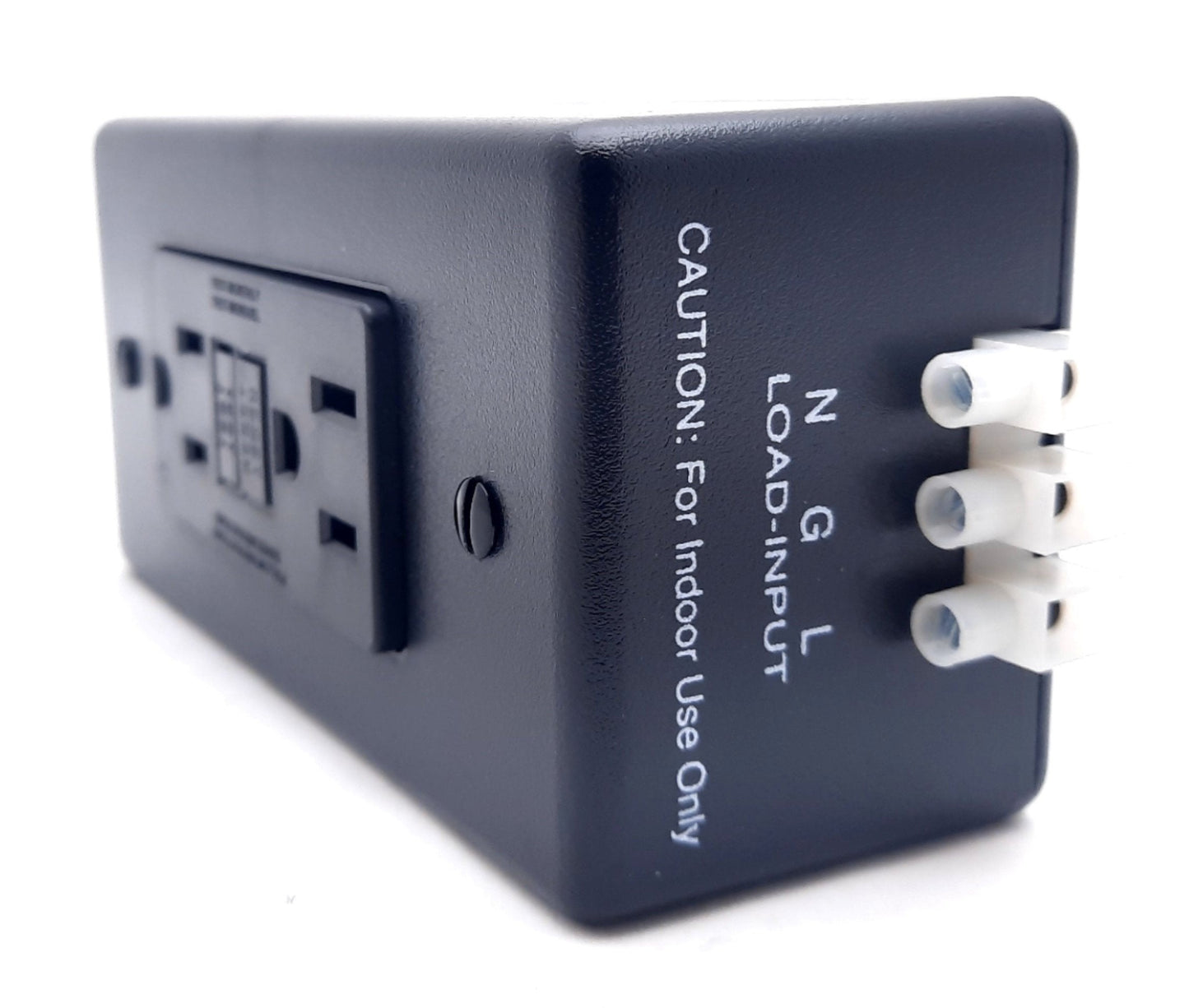 New Leviton GFNT1-DIN Industrial DIN Rail Duplex Receptacle 2 Pole, 15A, 125V, 5-15R