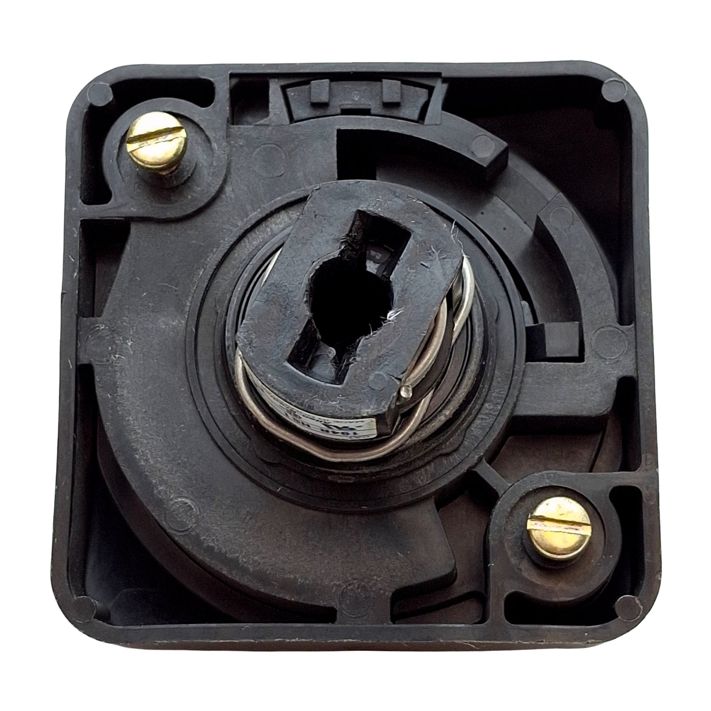 Used Allen Bradley 194R-HS1 Rotary Disconnect Switch Handle, Black, 2-Position, 90°