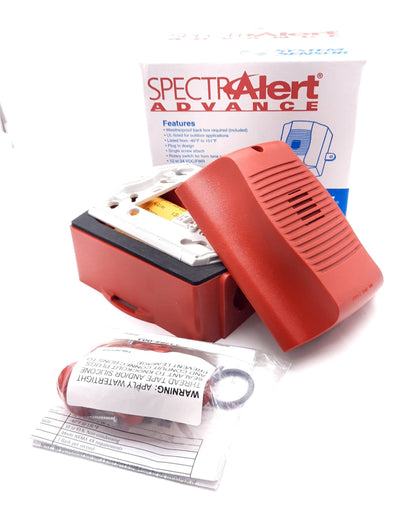 New System Sensor Spectralert 21HN51 Outdoor Wall Horn 207-286mA DC, 101dBA, 12-24V