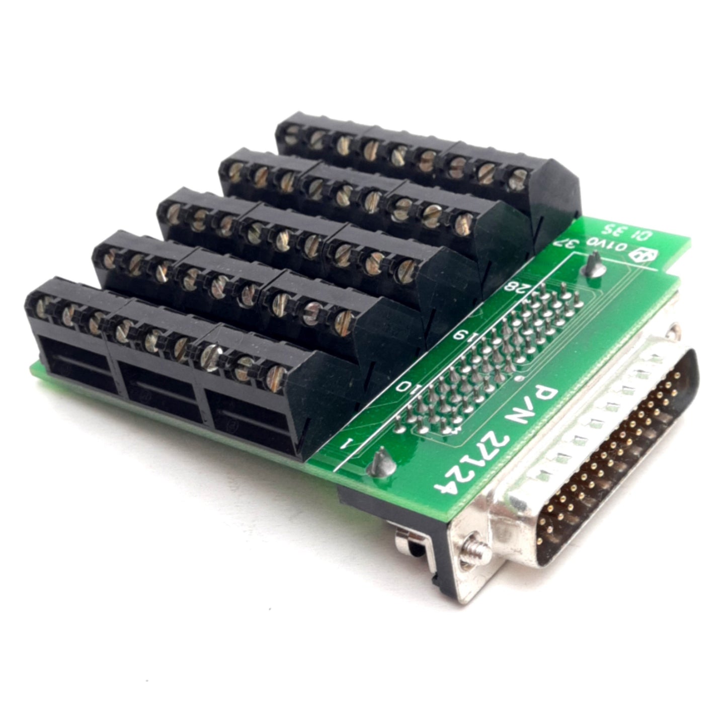 Used Allen Bradley 2090-U3BB-DM44 Kinetix Breakout Board, 44 Terminal, 44-Pin D-Sub