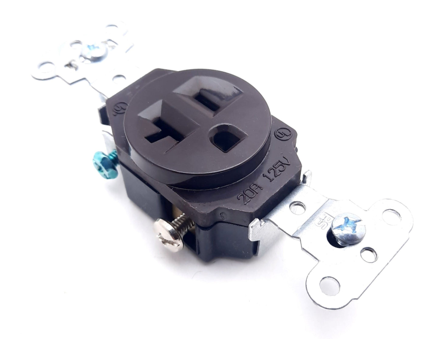 New Lot of 2 Legrand 5351 Single Receptacles Single Plug 20A, 125V, 2 Pole 3 Wire