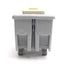 Used Wago 51018351 GFCI Receptacle 120VAC 15A Rating, DIN Rail Mount, NEMA5-15