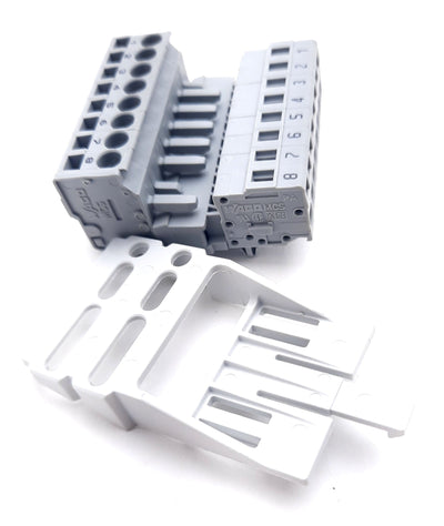 New Allen Bradley 141A-APC8 MCS Mounting System Control Plug 8 Pole for 141A Busbar