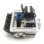 Used Mencom DP-RJ45-R-32 Panel Outlet, 120V Duplex, Size 32 Bulkhead, 3 Amp Reset