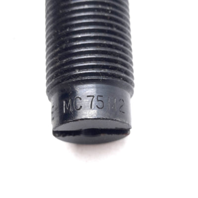 Used Ace Controls MC75M-2 Miniature Shock Absorber, 75in-lbs, 0.4in Stroke, M12 Body