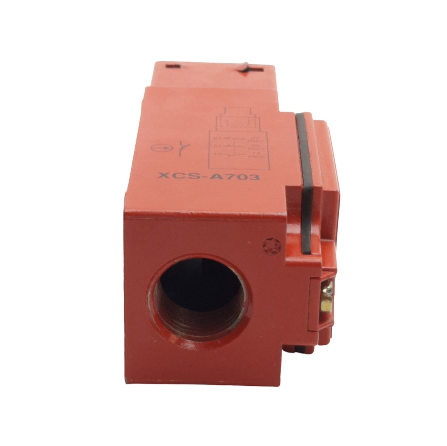 Used Telemecanique XCS-A703 Safety Switch 1NO/2NC, 240VAC/250VDC, 10A Max, No Key