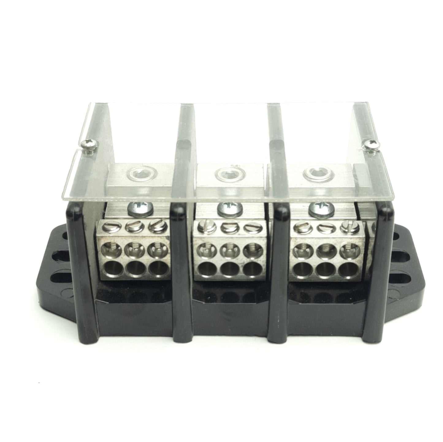 Used Marathon 1403401 Power Terminal Block, 3-Pole, 600V 175A, 5½ x 2⅞ x 2⅛"