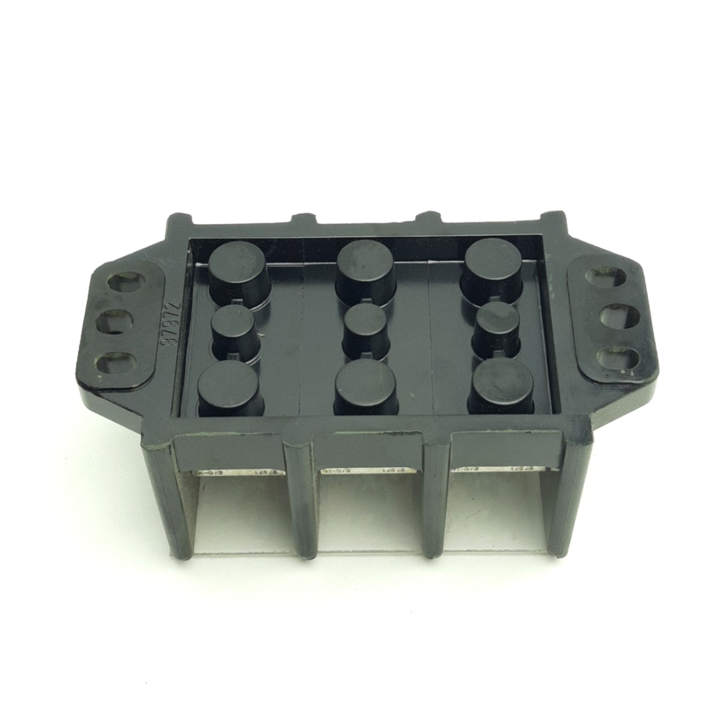 Used Marathon 1403401 Power Terminal Block, 3-Pole, 600V 175A, 5½ x 2⅞ x 2⅛"