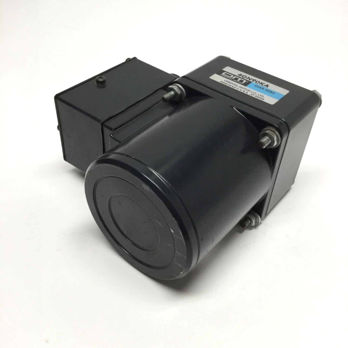 Used Oriental 4IK25GN-FCH Induction Motor 25W, 110/115VAC 1PH w/Gear Head 90:1, 16RPM