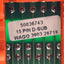 Used Wago 50036743 Breakout Board 15-Position Terminals D-Sub 15-Pin Male DIN Rail