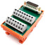 Used Wago 50036743 Breakout Board 15-Position Terminals D-Sub 15-Pin Male DIN Rail