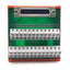 Used Wago 289-557 Breakout Board, 25-Position, 25-Pin D-Sub Female, DIN Rail