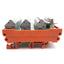 Used Wago 289-559 Breakout Board, 50-Position, 50-Pin D-Sub Female, DIN Rail