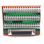 Used Wago 289-559 Breakout Board, 50-Position, 50-Pin D-Sub Female, DIN Rail