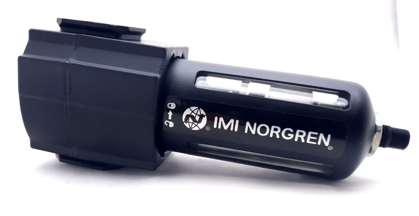 New Norgren SPUS/F73G3AS005 Pneumatic Filter Inlet 150PSI 10Bar Max 125° F, 50° C