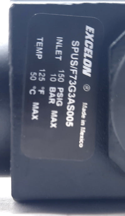 New Norgren SPUS/F73G3AS005 Pneumatic Filter Inlet 150PSI 10Bar Max 125° F, 50° C