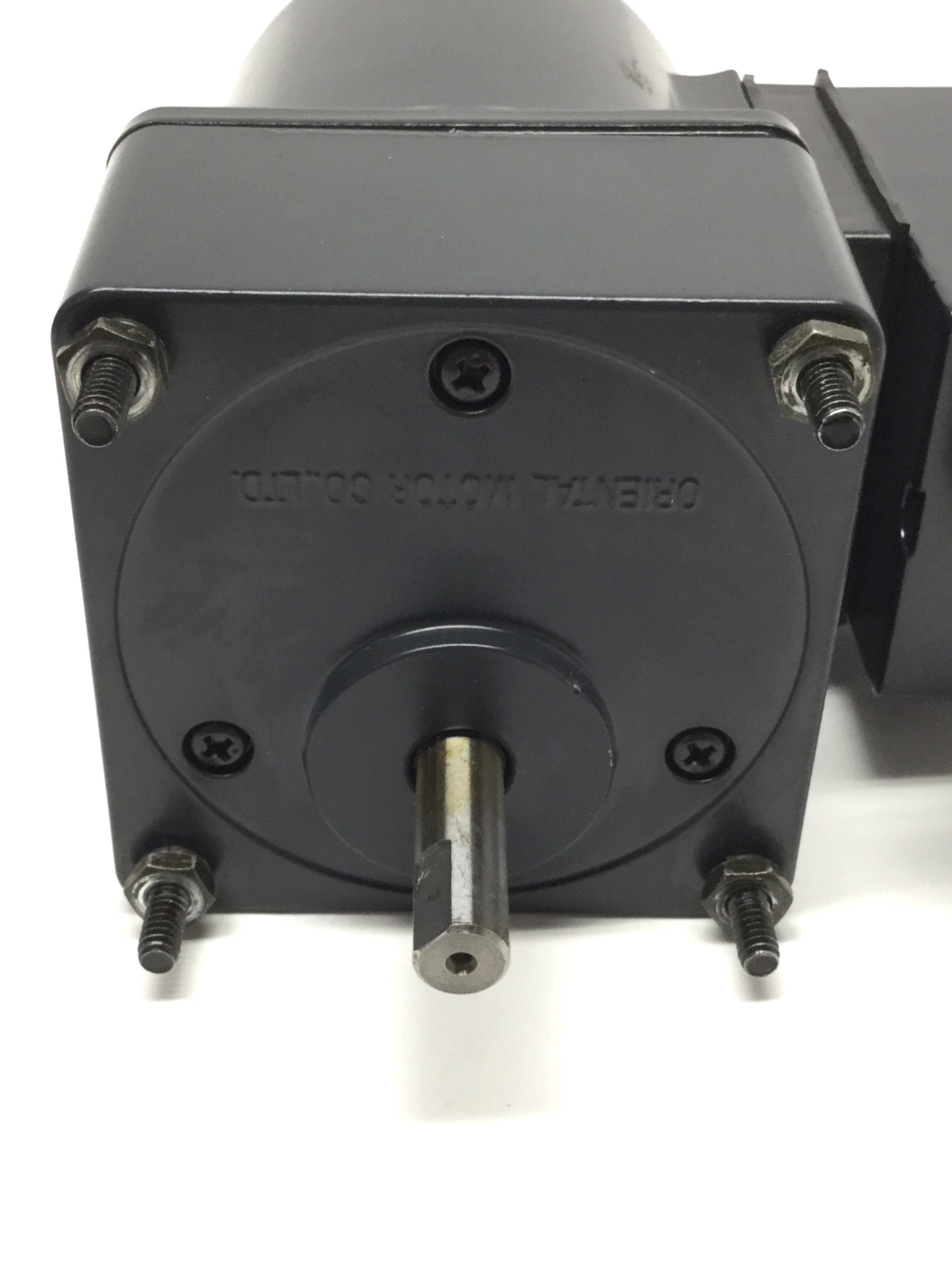 Used Oriental 4IK25GN-FCH Induction Motor 25W, 110/115VAC 1PH w/Gear Head 30:1, 48RPM