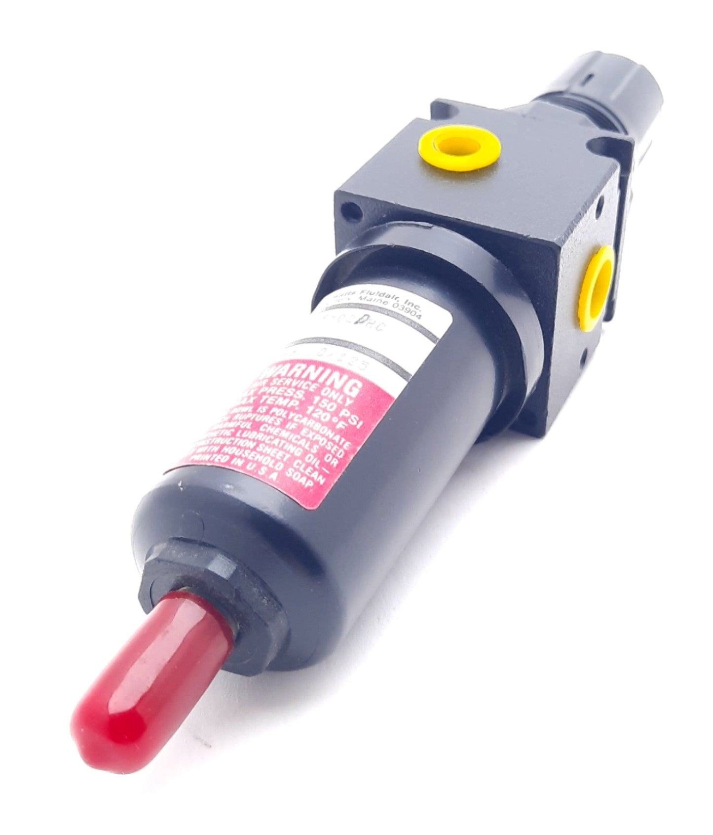 New – Open box Parker B35-02DHC Filter Regulator 300PSI, 35 SCFM, 20 Micron, 1/8" NPT, 1/4" NPT