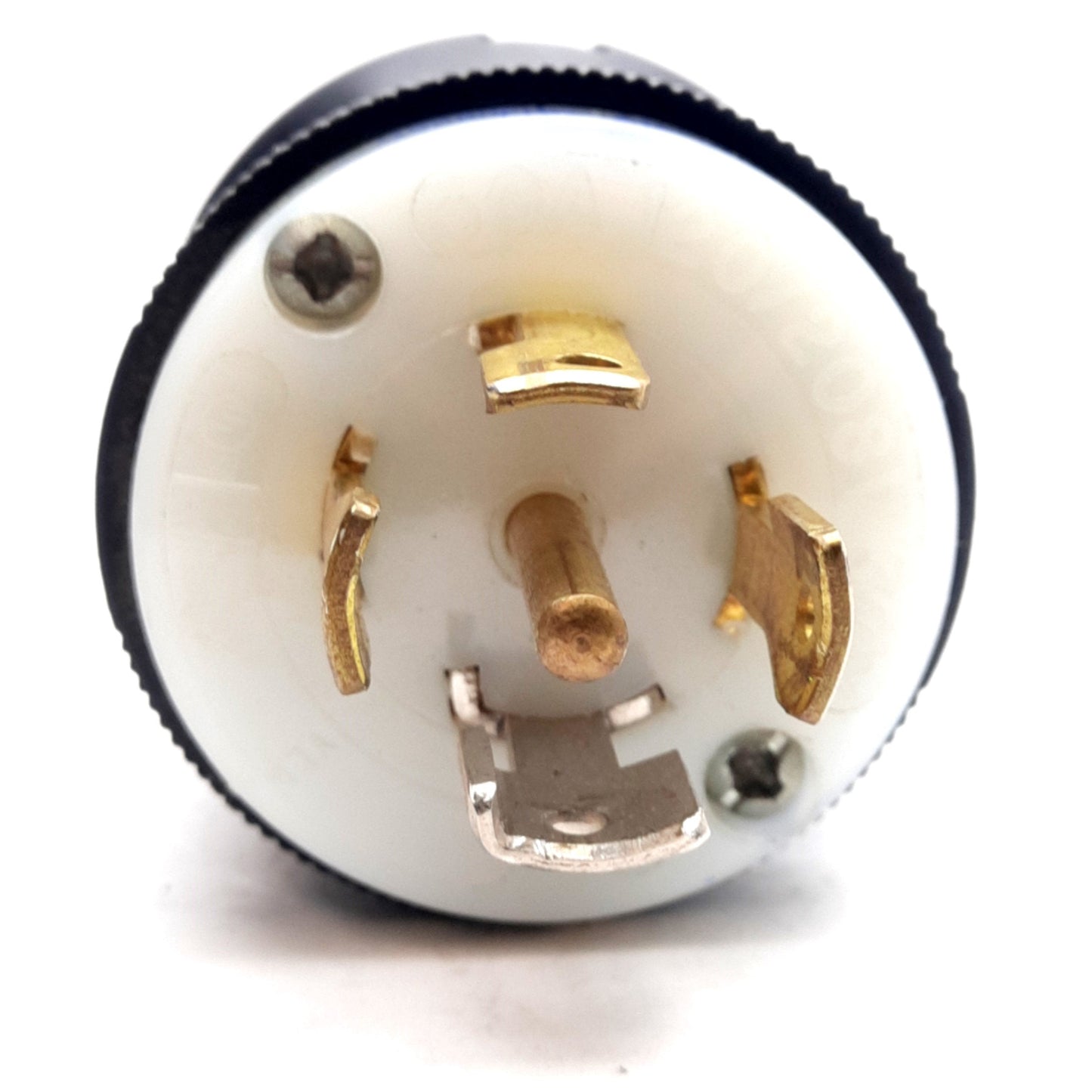 Used Hubbell HBL2811 Twist Lock Plug, 120/208VAC 3ØY, 30A, 4-Pole, NEMA L21-30P