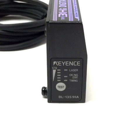 Keyence BL-1351HA Compact Digital Laser High-Resolution Barcode Reader Scanner