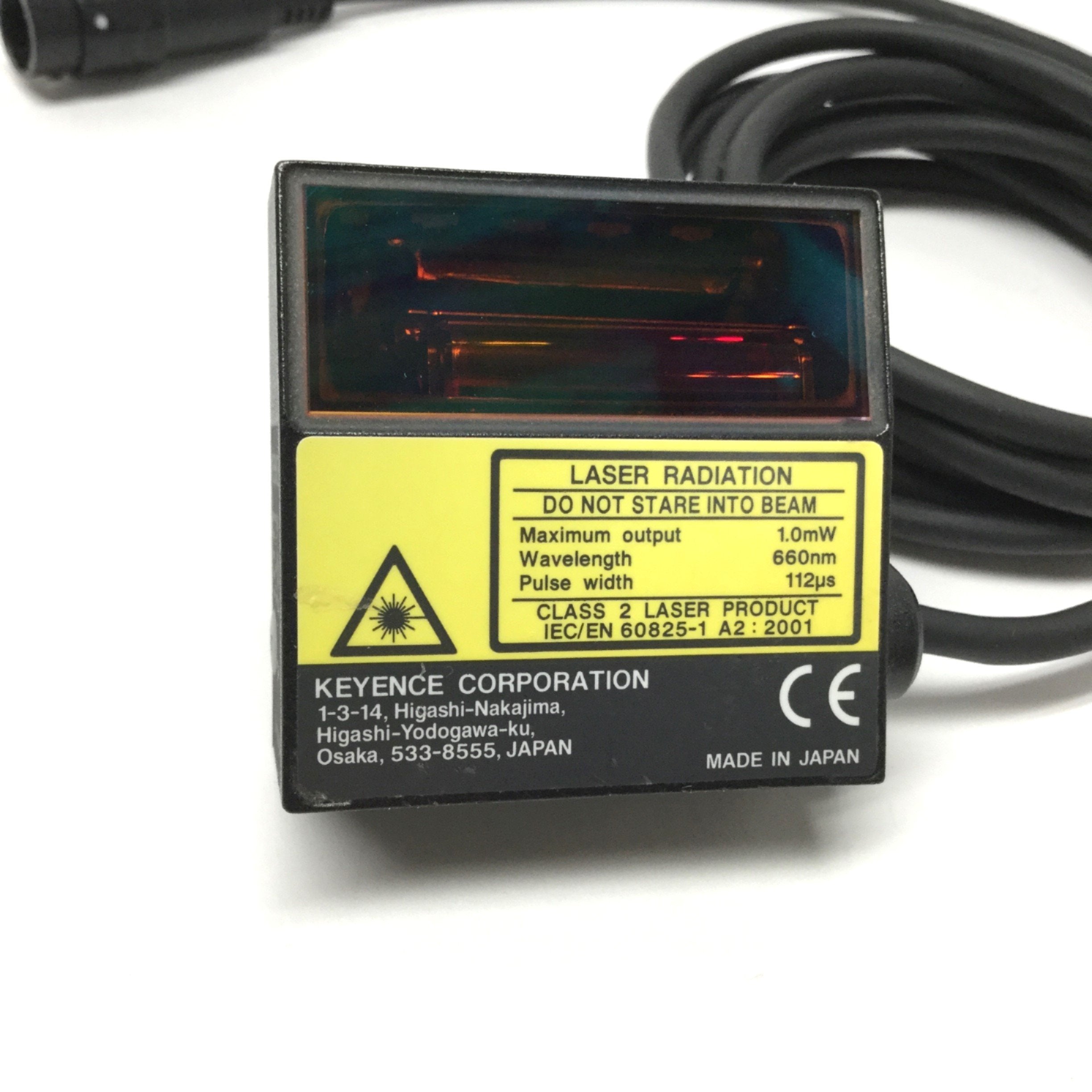 Keyence BL-1351HA Compact Digital Laser High-Resolution Barcode