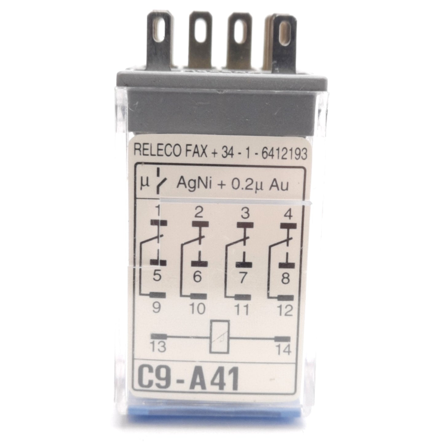 Used Lot of 3 Releco C9-A41/120VAC Control Relay, 120VAC Coil, 4PDT, 3A 120VAC/30VDC