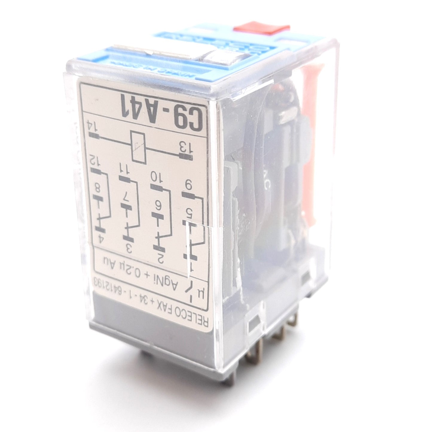 Used Lot of 3 Releco C9-A41/120VAC Control Relay, 120VAC Coil, 4PDT, 3A 120VAC/30VDC