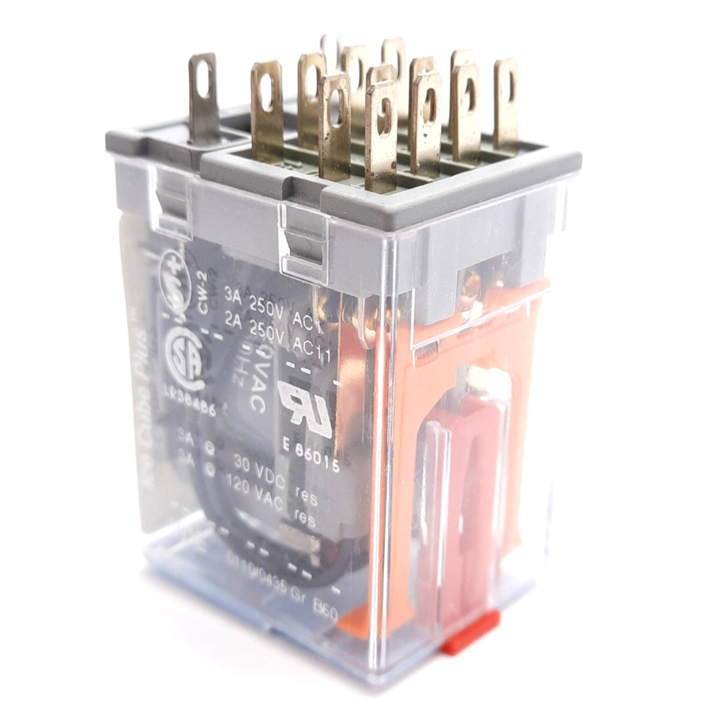 Used Lot of 3 Releco C9-A41/120VAC Control Relay, 120VAC Coil, 4PDT, 3A 120VAC/30VDC
