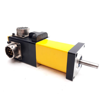 Used Parker BE164CJ-NMSN Brushless Servo Motor, NEMA 16, 340VDC 2.16A, 3.6lb-in, 200W