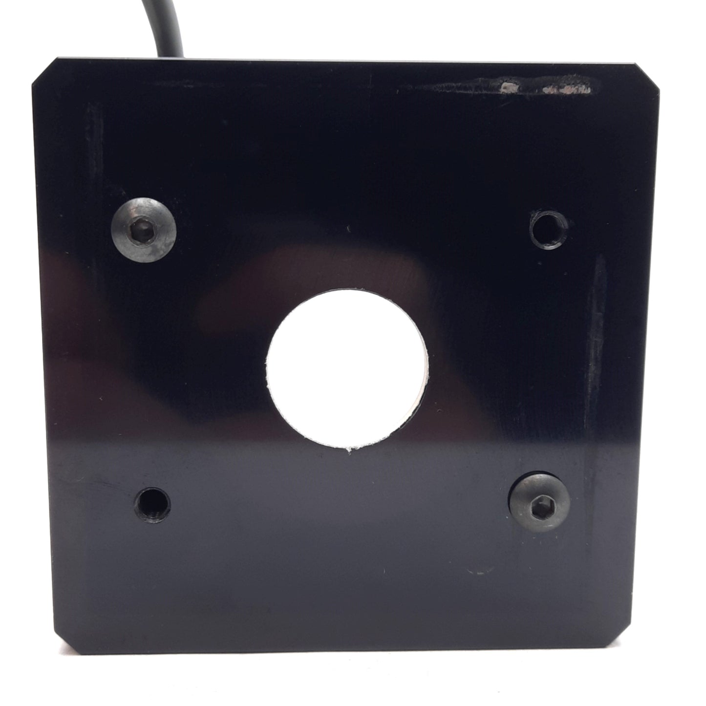 Used Advanced Illumination DL2230-660 Red Diffuse Dome Light, 24VDC, 4ft Lead Wire