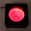Used Advanced Illumination DL2230-660 Red Diffuse Dome Light 24VDC 1ft Lead Wire