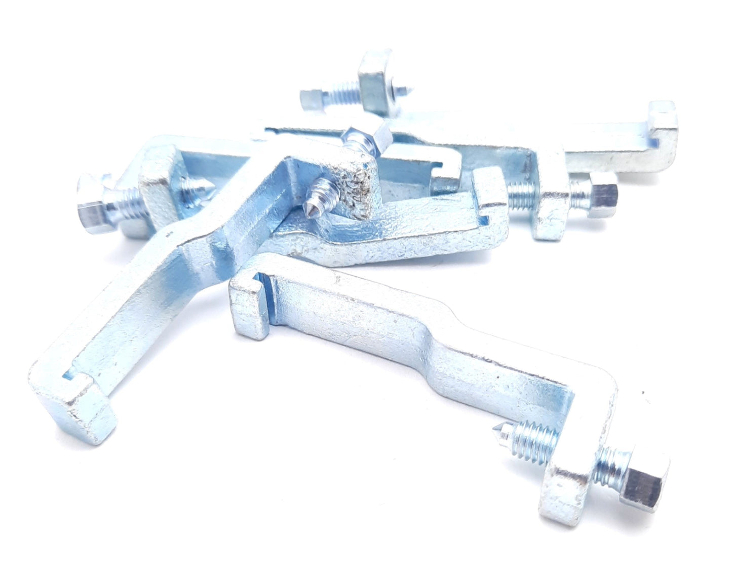 Used Lot of 6 Rittal 8800.420 Vertical Baying Clamp to Connect TS to PS, Cast Steel