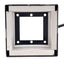 Used CCS FPQ-48 Machine Vision LED, Red 660nm, 48x48x30mm, 12VDC 2.4W, SMR-02V-B 0.3m