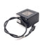 Used CCS FPQ-48 Machine Vision LED, Red 660nm, 48x48x30mm, 12VDC 2.4W, SMR-02V-B 0.3m