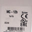 Used LS Electric MC-12b Contactor, 3-Pole NO+NC Aux, Coil: 24VDC, 25A 690VAC, Damaged