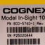 Used Cognex 800-5740-1 In-Sight 1000 Vision Sensor, 30fps 640x480, 1/3in CCD, 24VDC