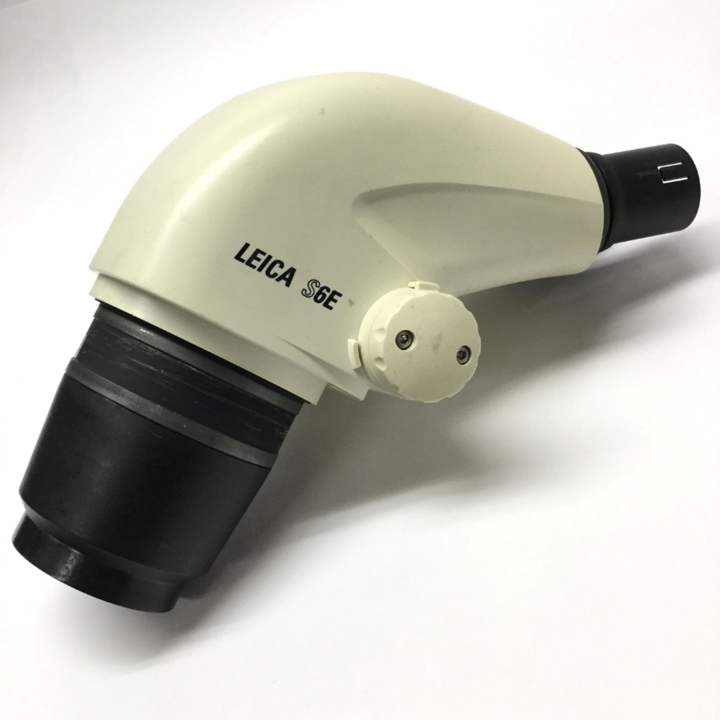 Used Leica S6E Stereo Zoom Microscope 0.63-4x, 6.3:1, 38° Viewing Angle, 110mm WD
