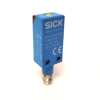SICK WT4-2P310S32 1 023 531 Photoelectric Proximity Sensor, 10-30VDC, M8 3-Pin