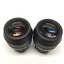 Used Pair of Leica 10447137 Adjustable Stereo Zoom Microscope Eyepieces 10x/23