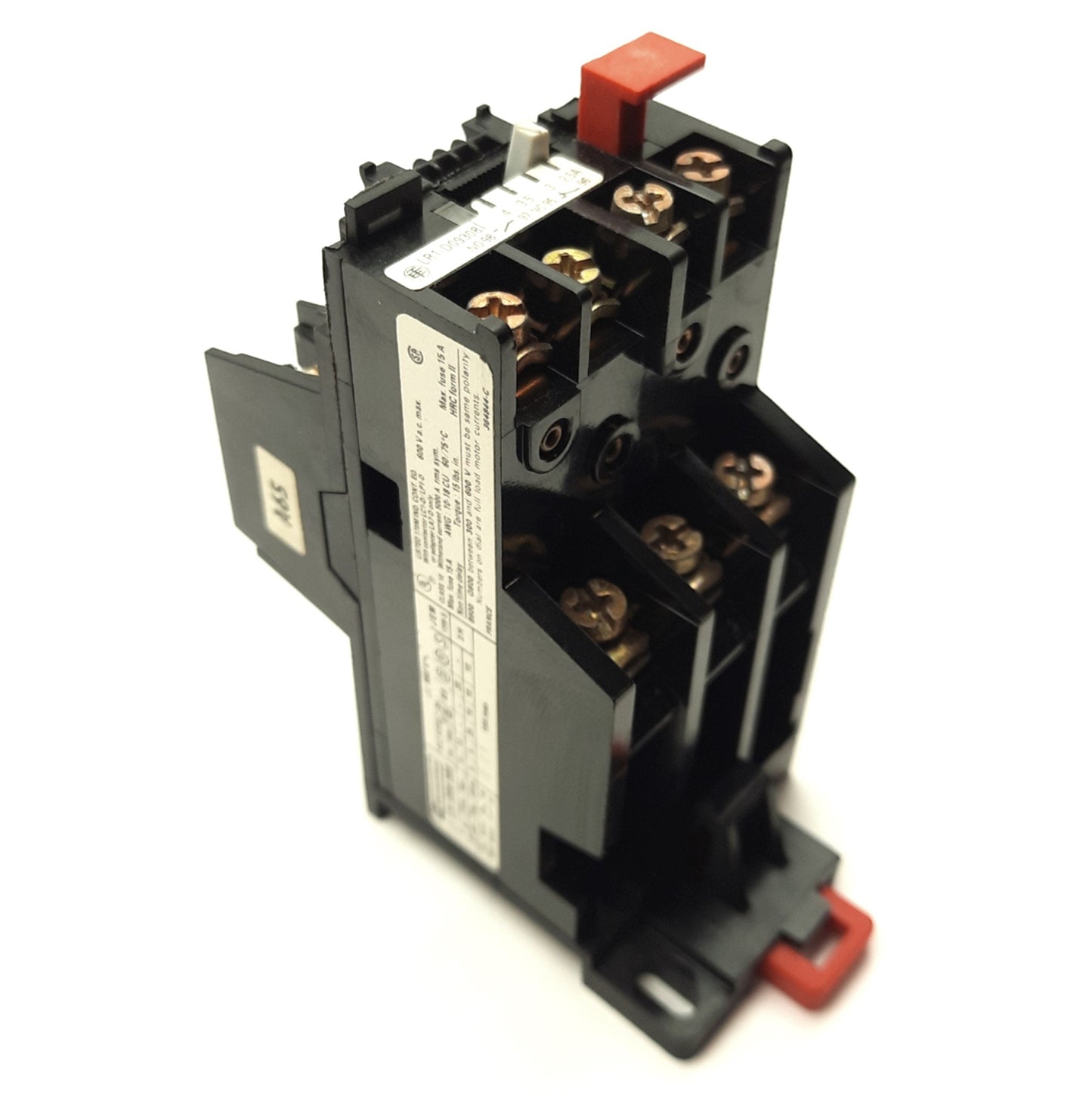Used Telemecanique LR-D09 308, Overload Relay, 3-Pole, 2.5-4A NO/NC Trip, 10A 660V