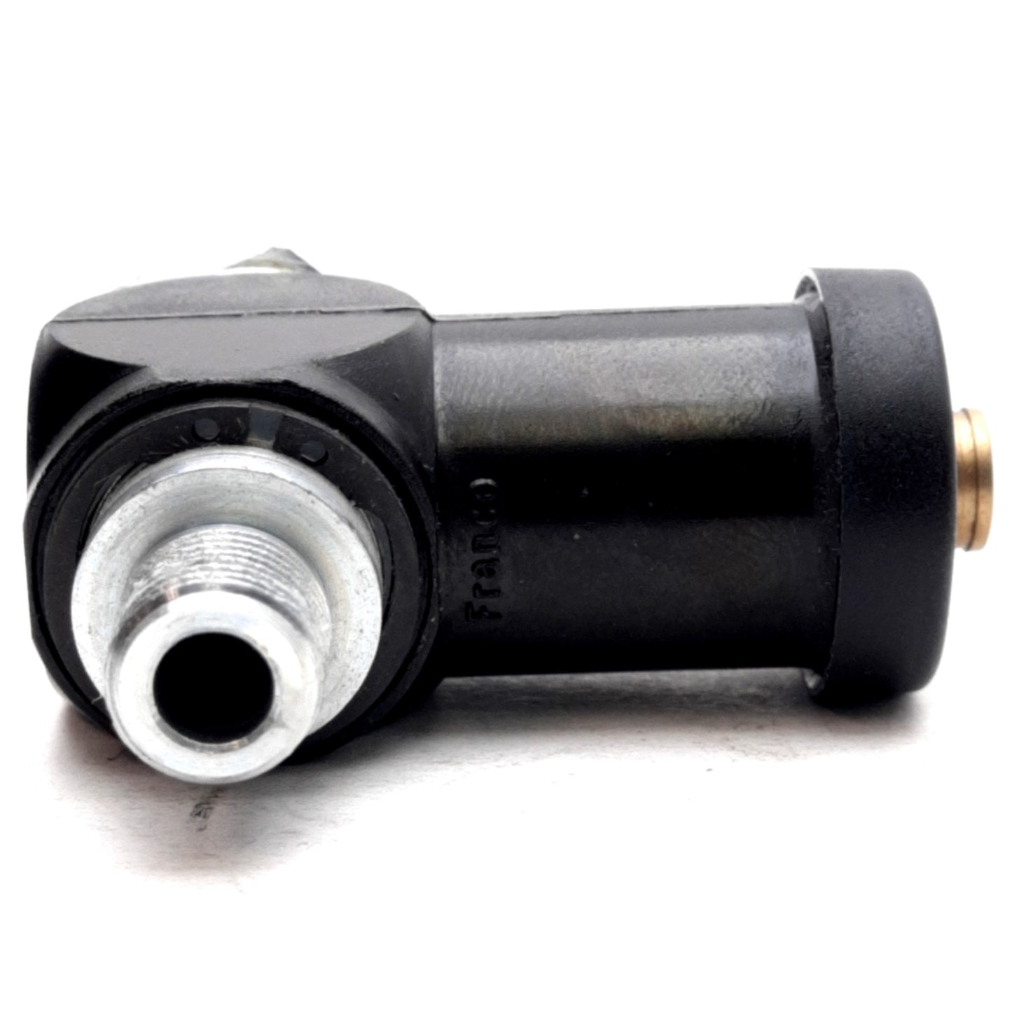Used Parker PWB-A1483 Blocking Valve, 3/8in BSPP, 8mm & M5x0.8 Ports, 150psi
