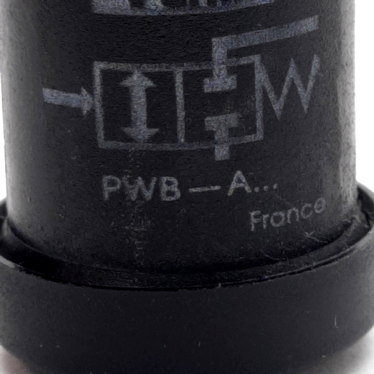 Used Parker PWB-A1483 Blocking Valve, 3/8in BSPP, 8mm & M5x0.8 Ports, 150psi