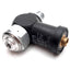 Used Parker PWB-A1483 Blocking Valve, 3/8in BSPP, 8mm & M5x0.8 Ports, 150psi