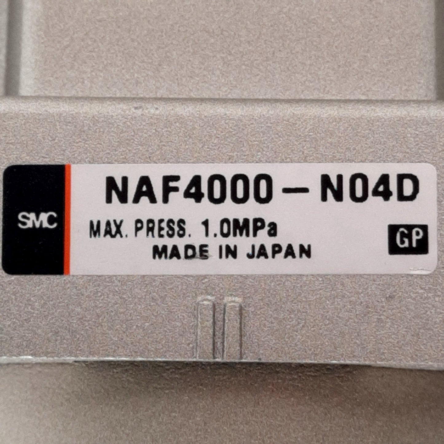 Used SMC NAF4000-N04D Pneumatic Filter, 1.0MPa, 1/2in NPT Ports, ø3/8in One-Touch