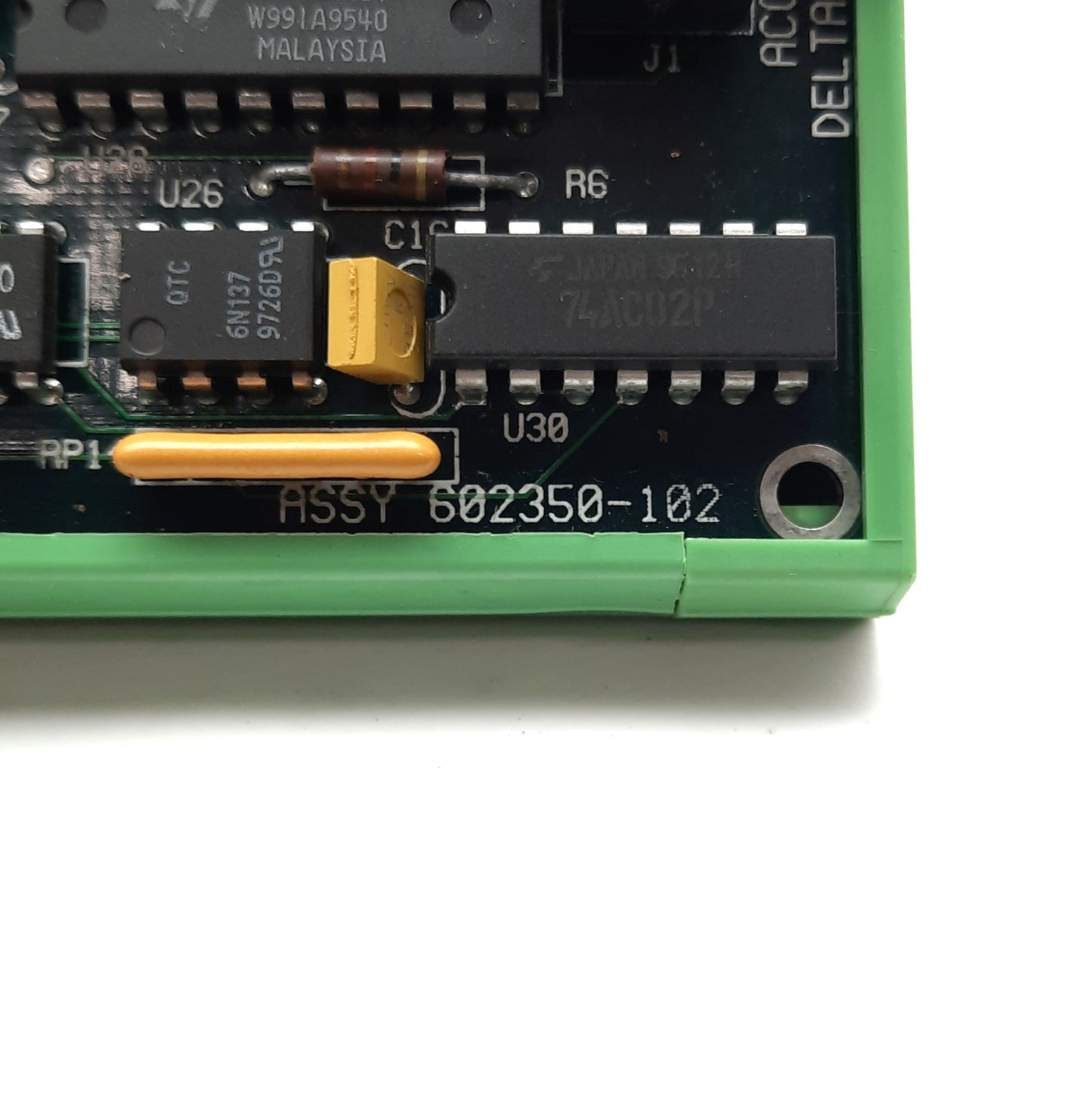 Used Delta Tau ACC-34A Opt 3 64-Bit Opto I/O Breakout Board Sinking 32 In 32 Out DIN